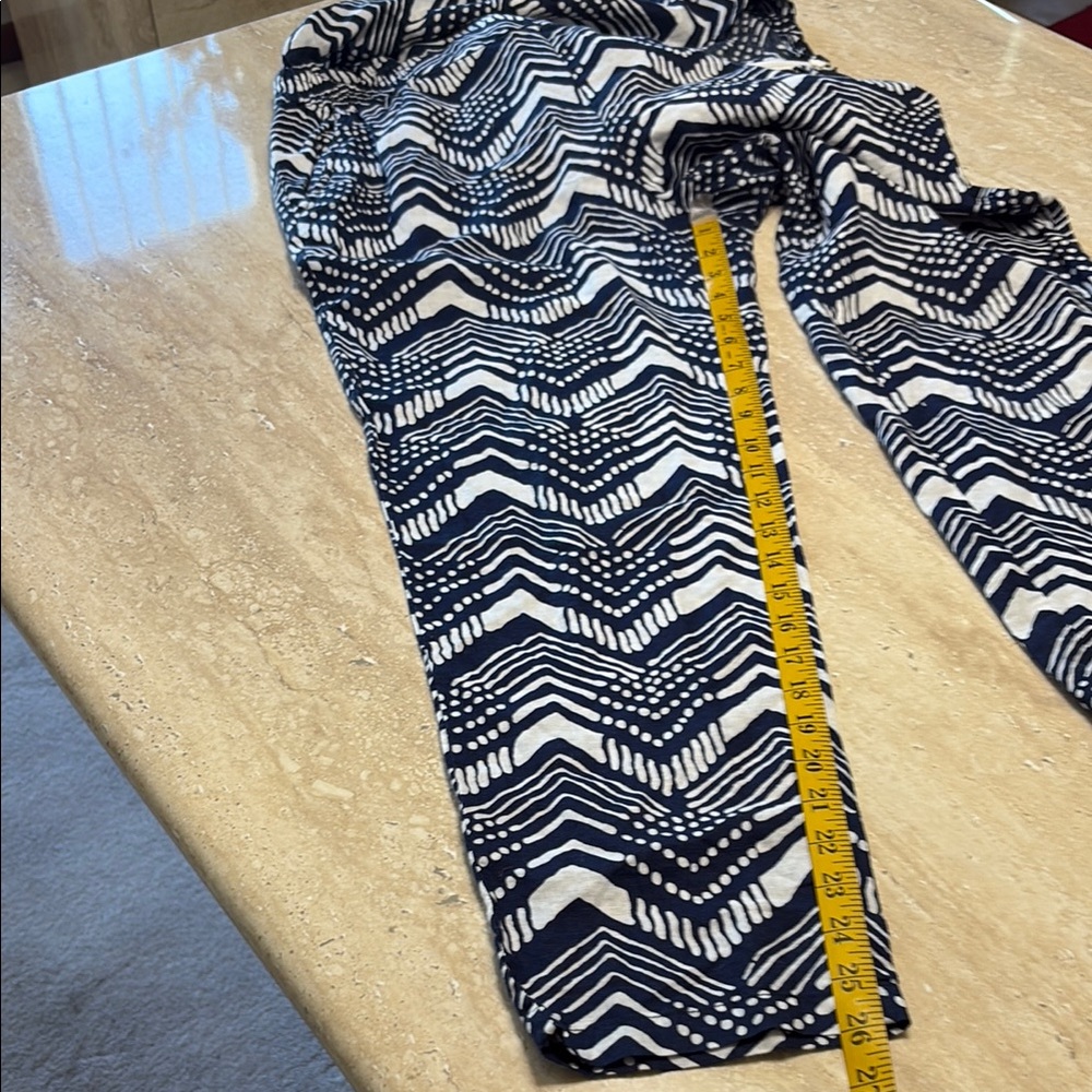 J. Crew Navy and White Patterned Dress-NWOT-No Flaws - Picture 8 of 12